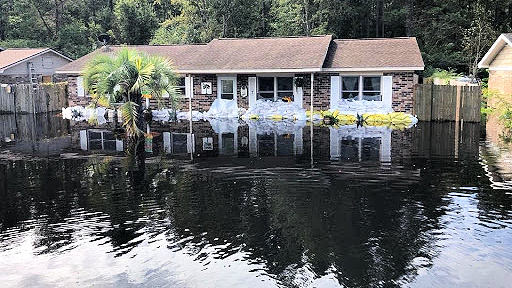 Inundaciones en Rosewood, Carolina del Sur, 2017