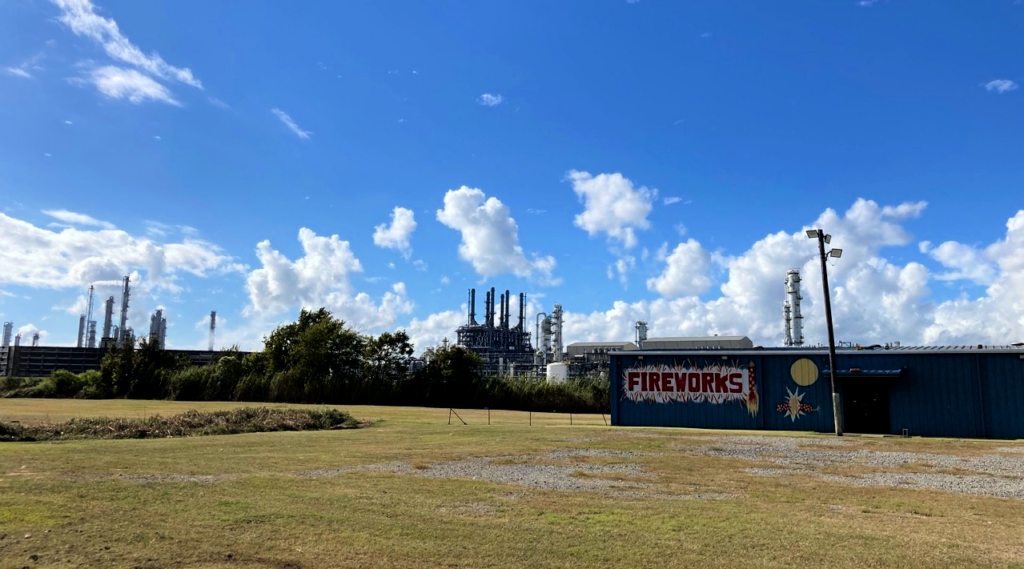 Parte de la refinería de petróleo Valero_Port Arthur_Texas Octubre 2021 Foto- Harriet Festing