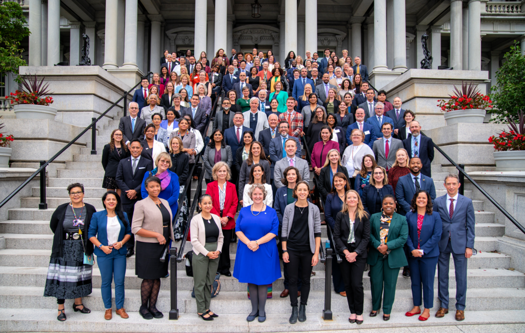 Participants at White House climate summit. Please note A2’s Dorothy Terry, back row, second from left. Photo: The White House